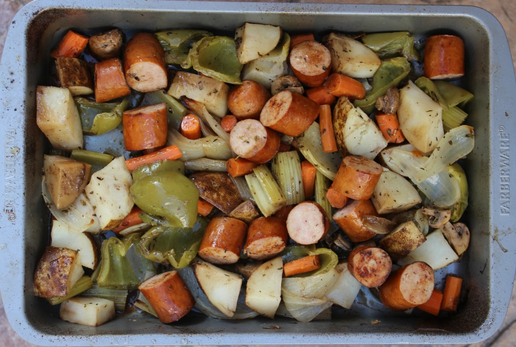 Easy Veggie and Sausage Casserole