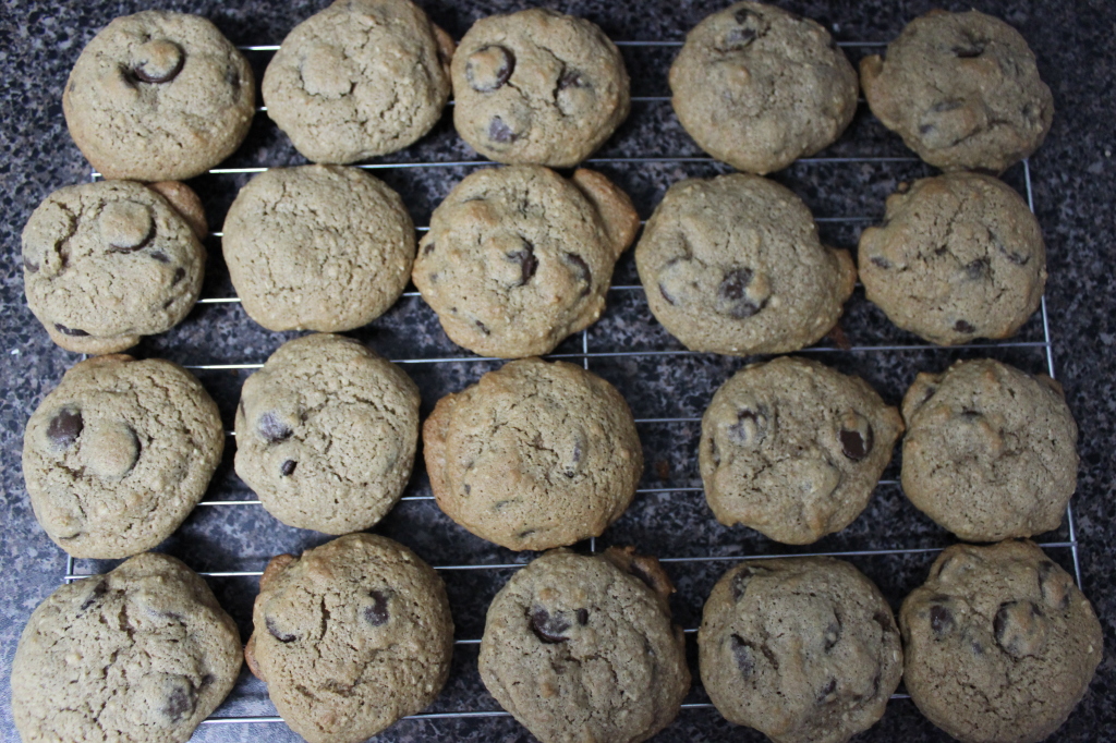 Healthier Chocolate Chip Cookies Using Oatmeal