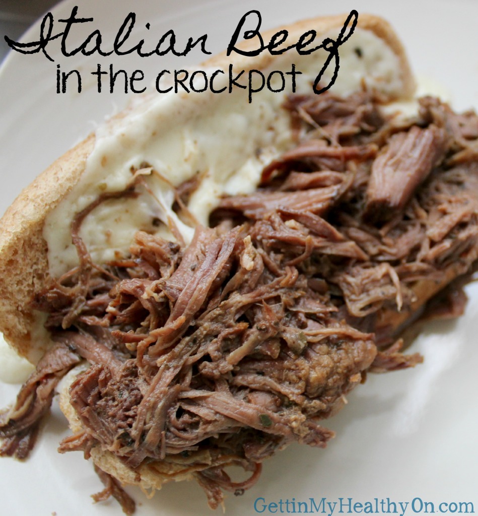 Italian Beef in the Crockpot