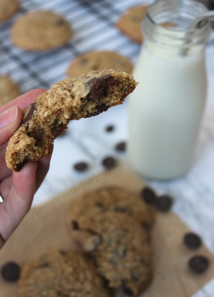 Healthier Chocolate Chip Cookies Using Wheat Flour