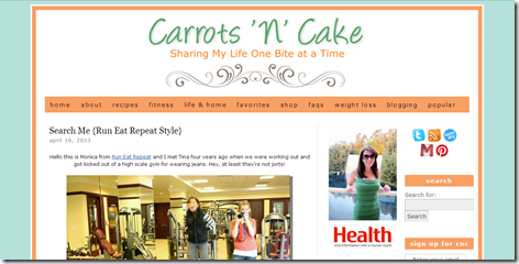 Run Eat Repeat Carrots 'n' Cake