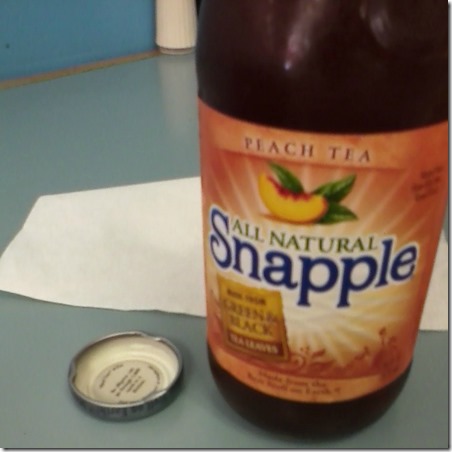 Peach Tea Snapple