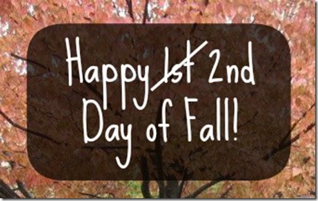 1st day of fall