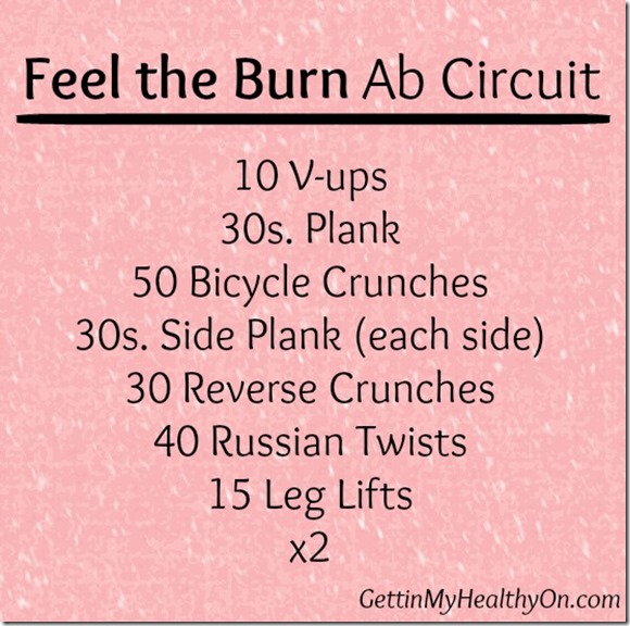 Feel the Burn Ab Circuit