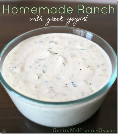 Homemade Ranch with Greek Yogurt