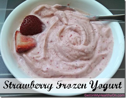 Strawberry Frozen Yogurt