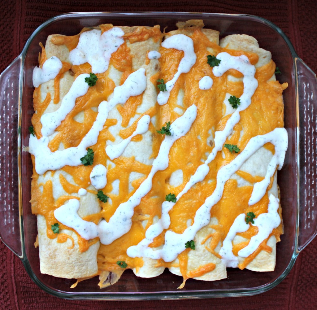 turkey ranch enchiladas, health eating, quick dinners