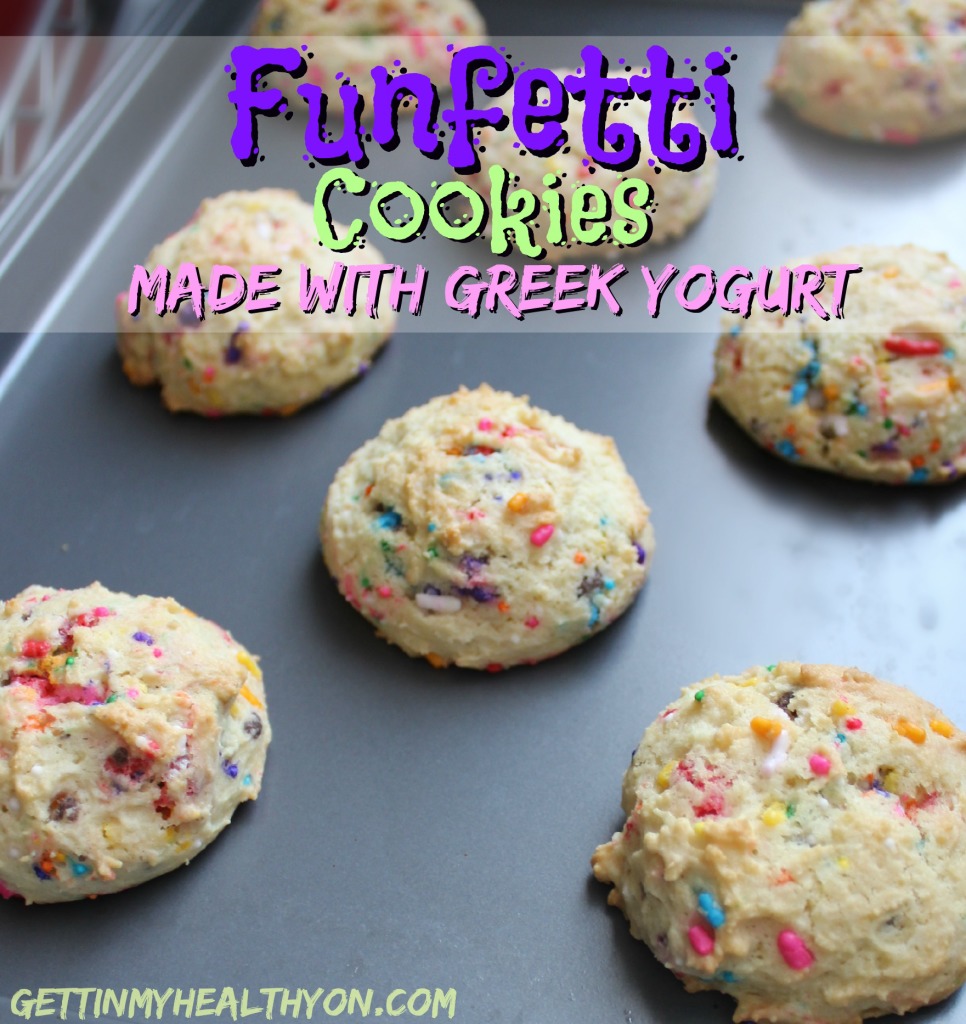 Funfetti Cookies with Greek Yogurt