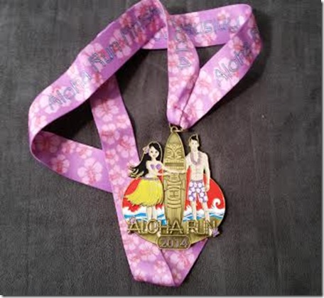 Aloha Run Medal