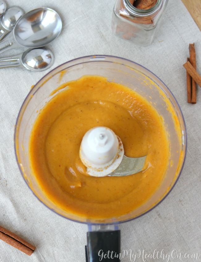 Pumpkin Ice Cream Made from Bananas