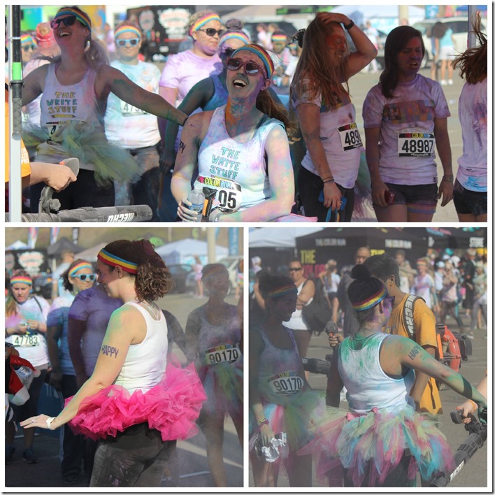 The Color Run Cleanup Station