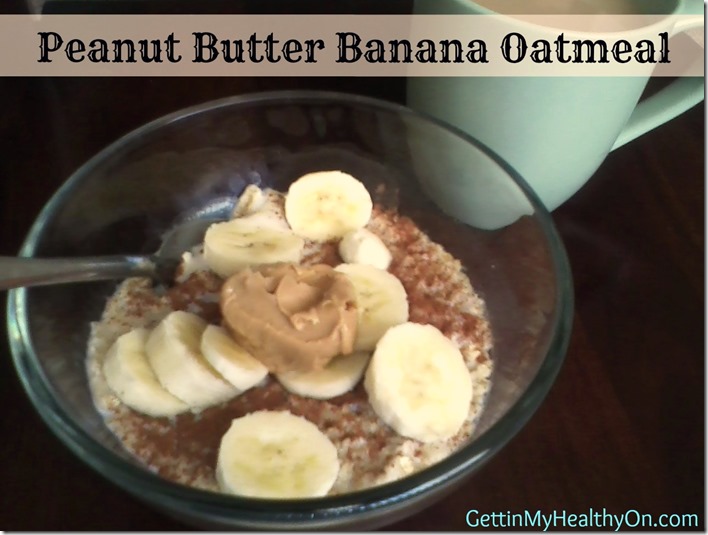 PB Banana Oatmeal