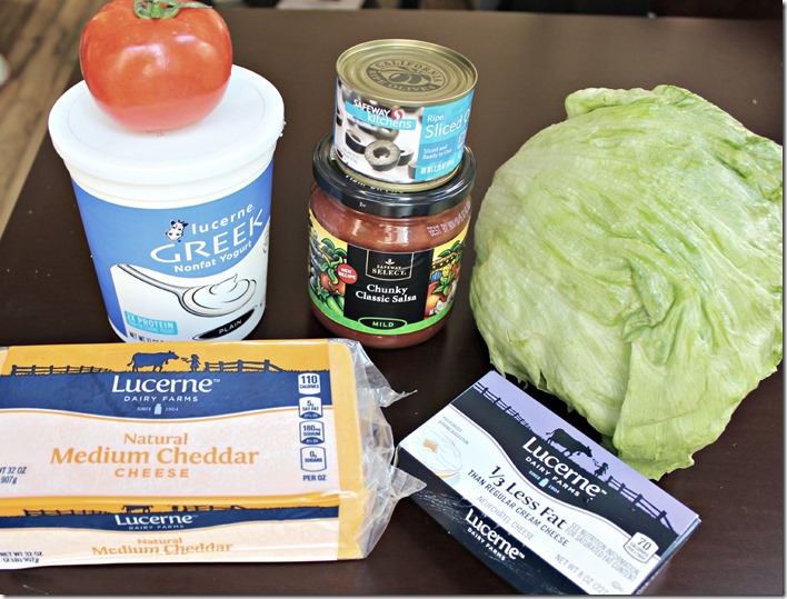 Creamy Taco Dip Ingredients