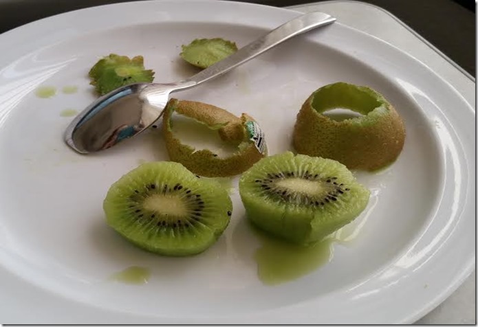 Peeling a Kiwi