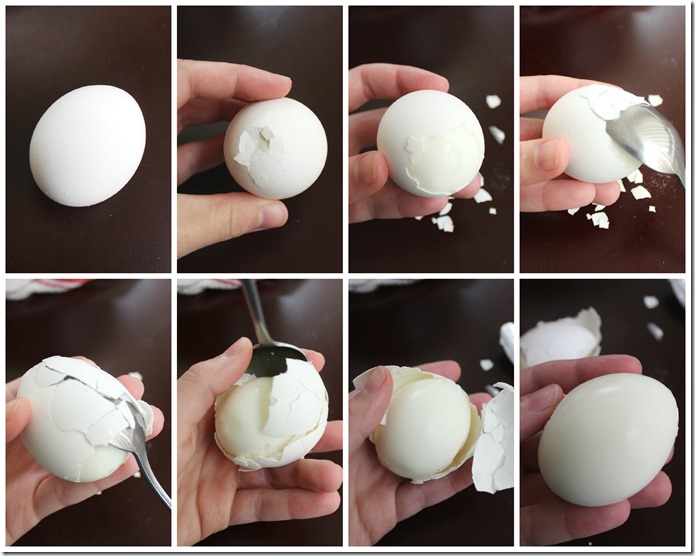 Peeling an Egg with a Spoon