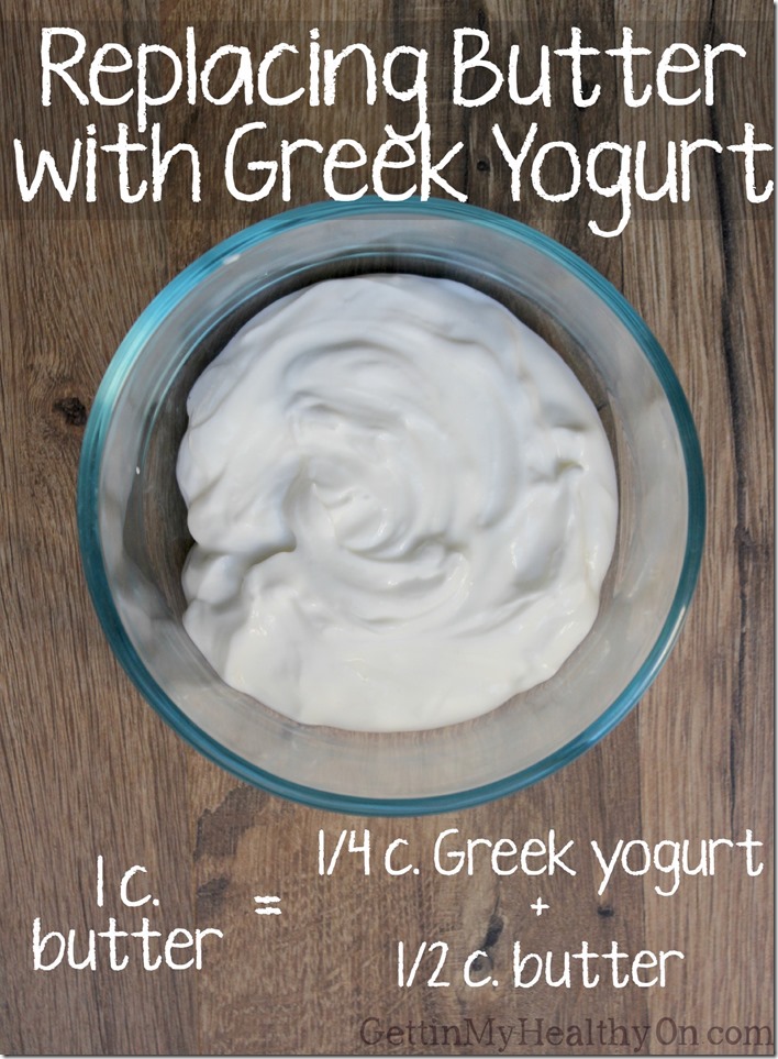 Replacing Butter with Greek Yogurt