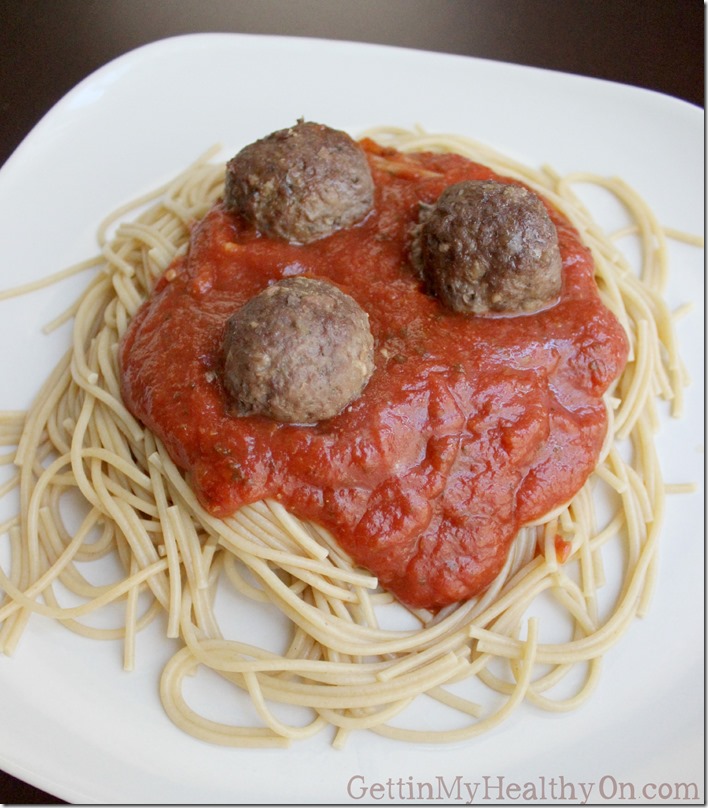 Spaghetti and Italian Meatballs