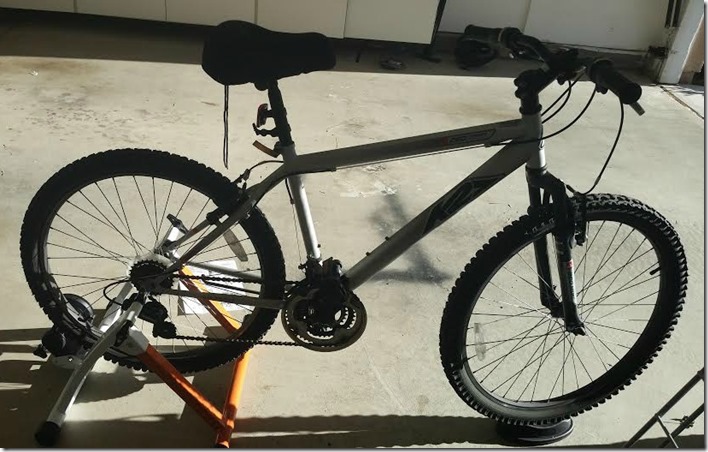 transform bike to stationary