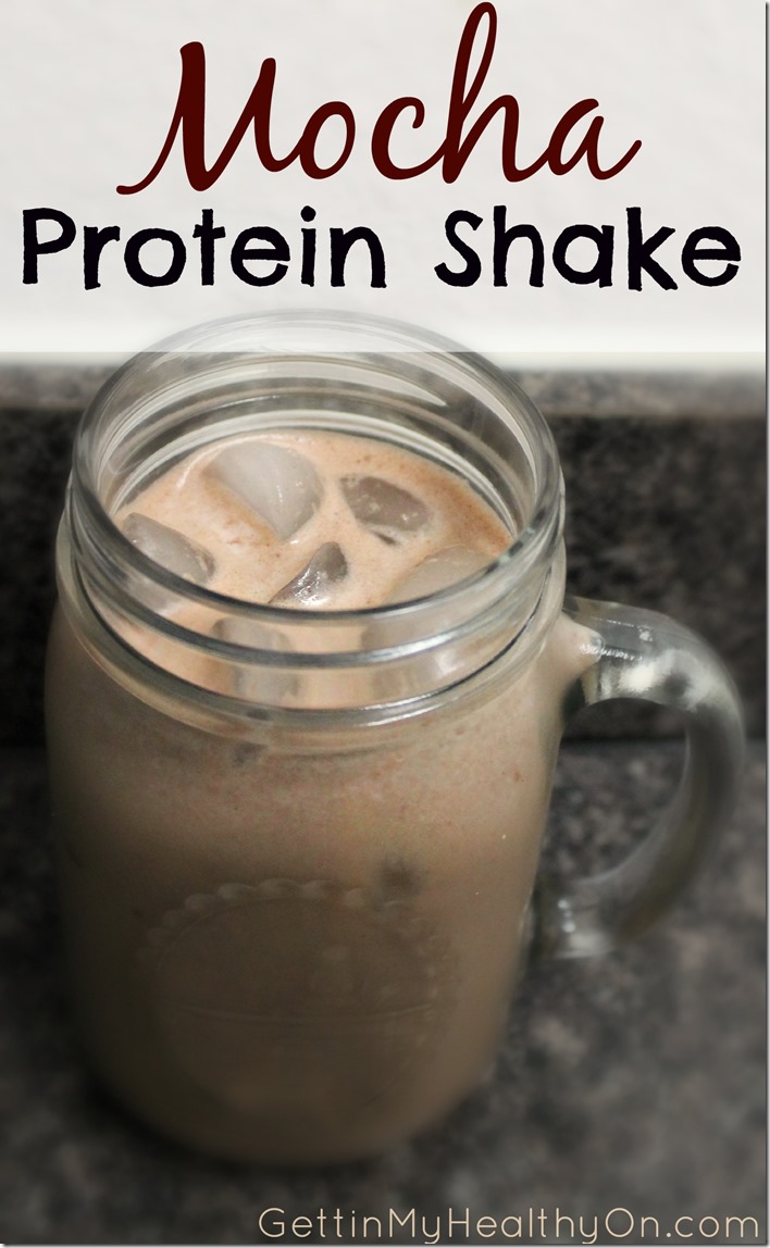 Mocha Protein Shake