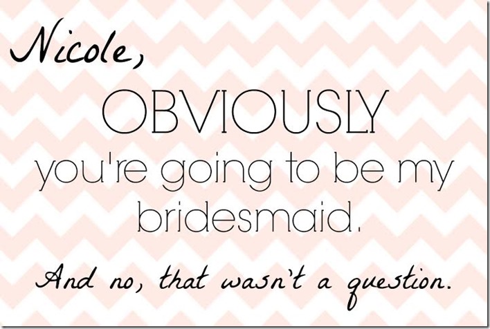 Cards to Ask Bridesmaids