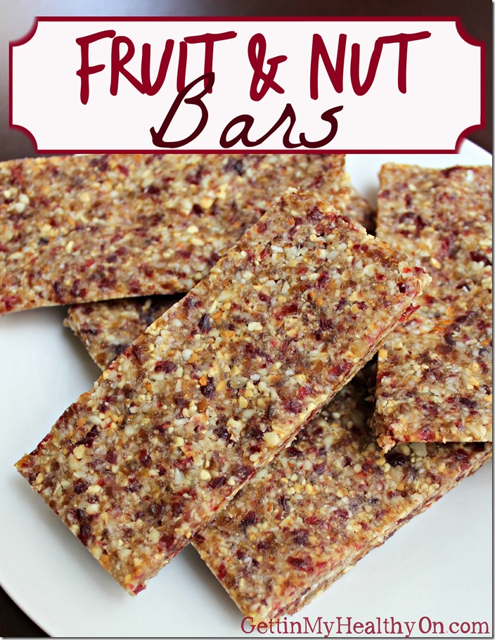 Fruit and Nut Bars