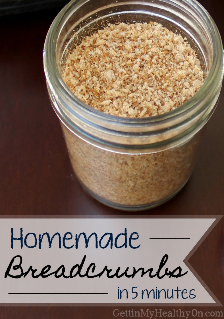 Homemade Breadcrumbs in 5 Minutes