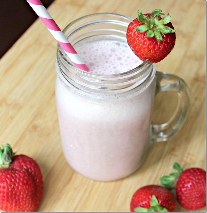 Strawberry Chocolate Protein Shake