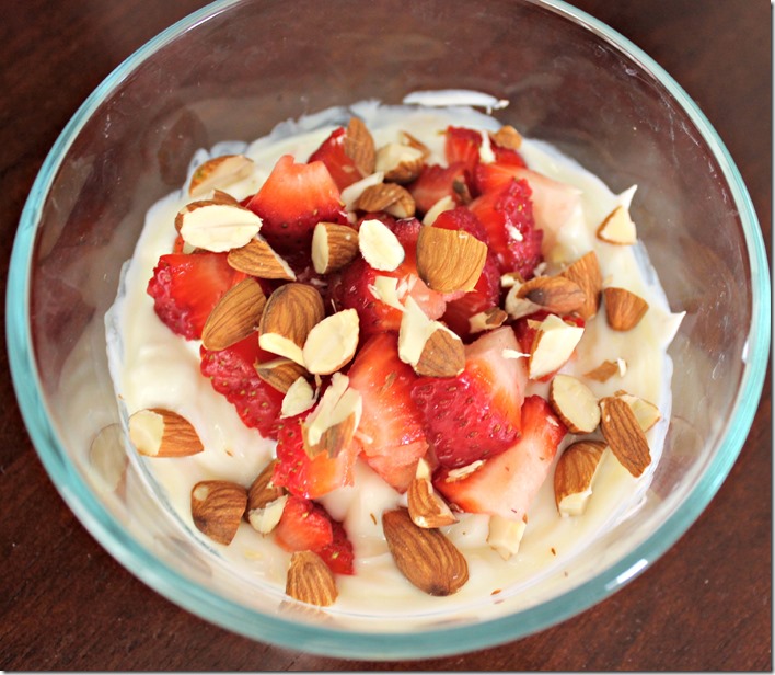 Yogurt with Fruit and Nuts