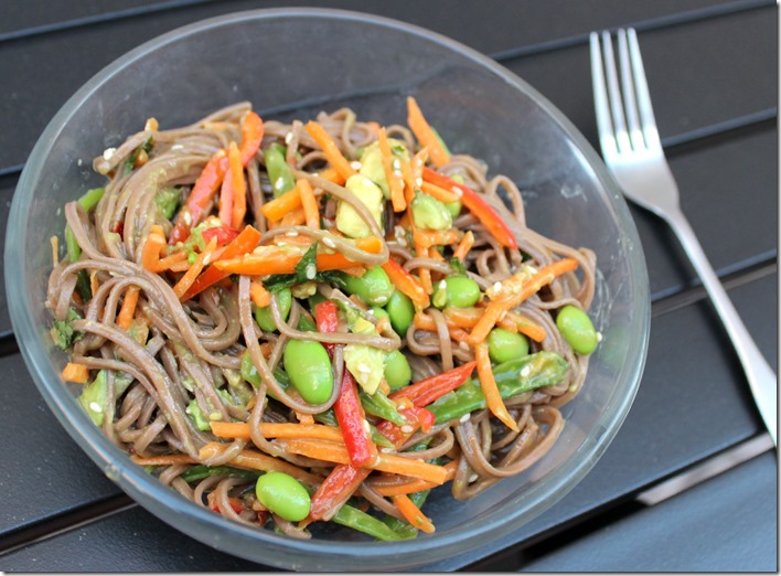 Cold Soba Noodle Salad