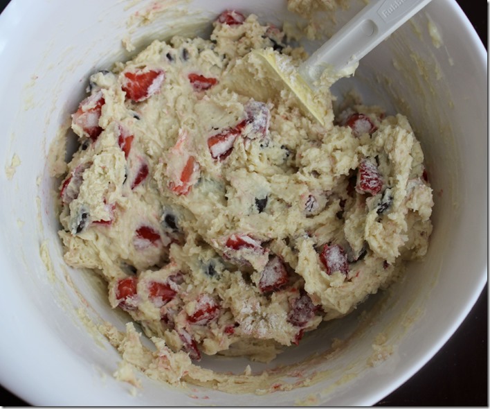 Strawberry Chocolate Chip Muffins