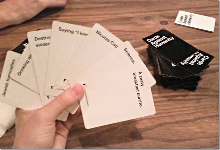 Cards against humanity