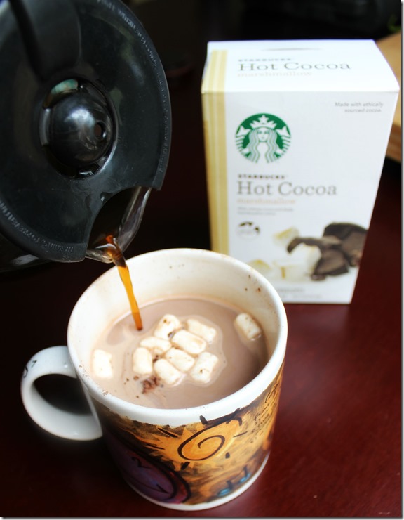 Coffee in Hot Cocoa