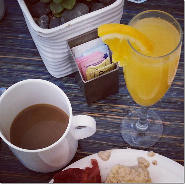 Mimosa and Coffee