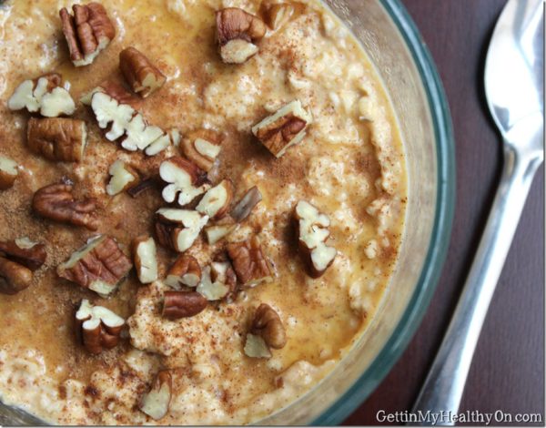 Pumpkin Pie Overnight Oats