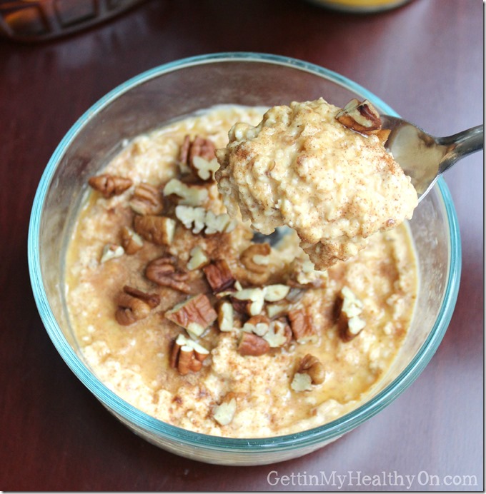 Pumpkin Pie Oatmeal