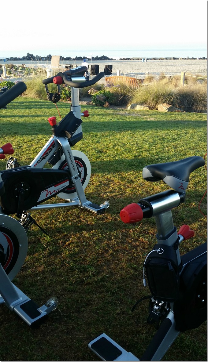 Spin Class at Hotel Del Coronado