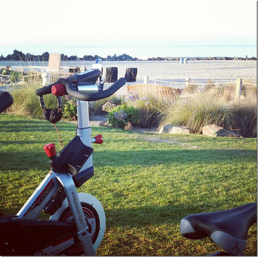 Spin Class at Hotel Del Coronado