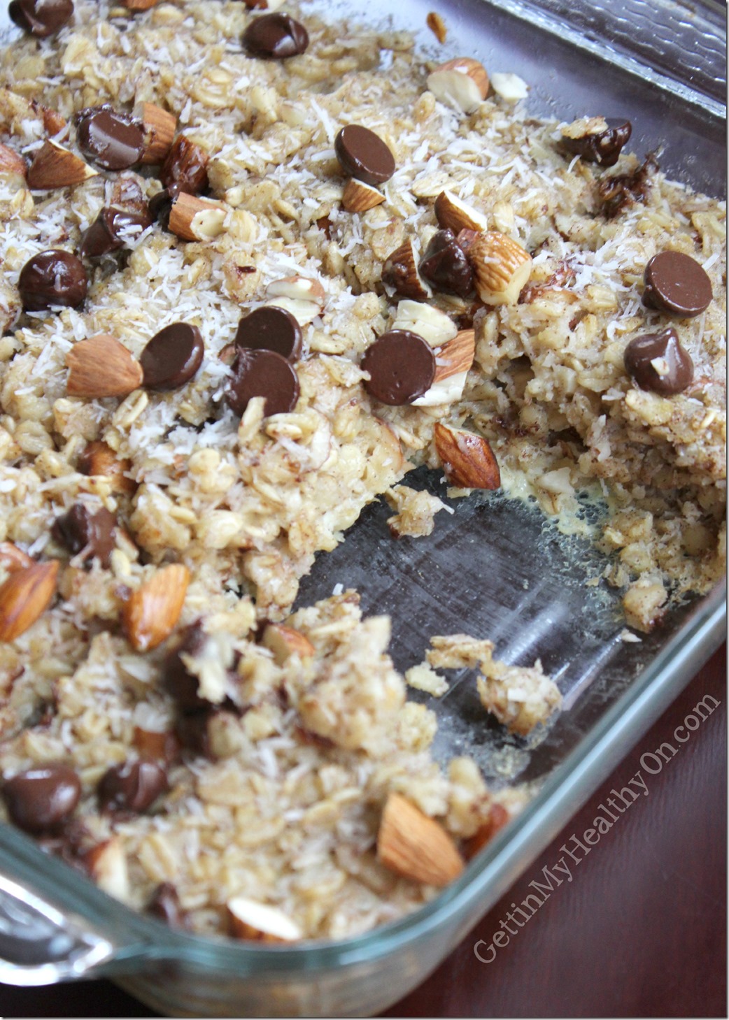 Almond Coconut Baked Oatmeal