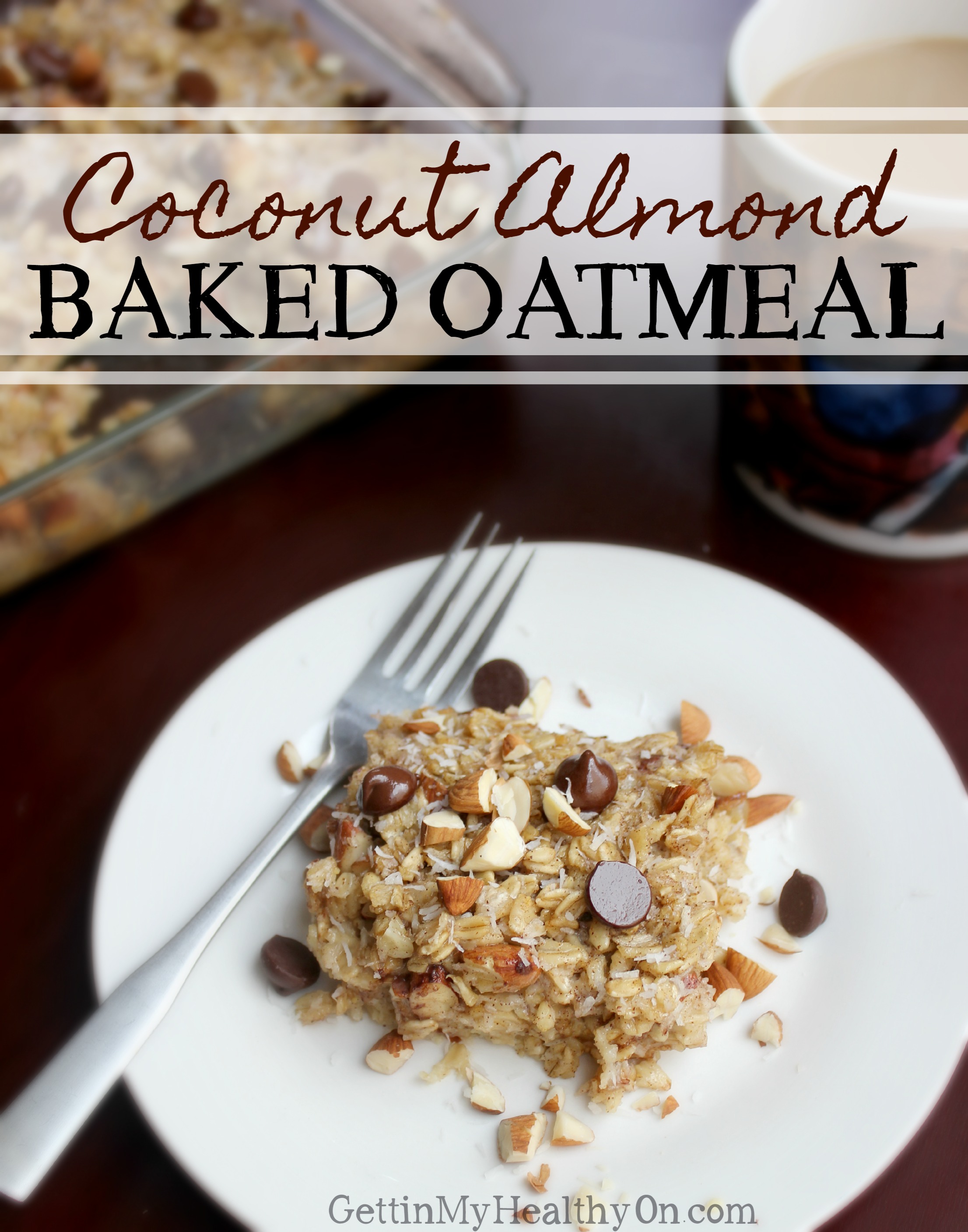 Coconut Almond Baked Oatmeal