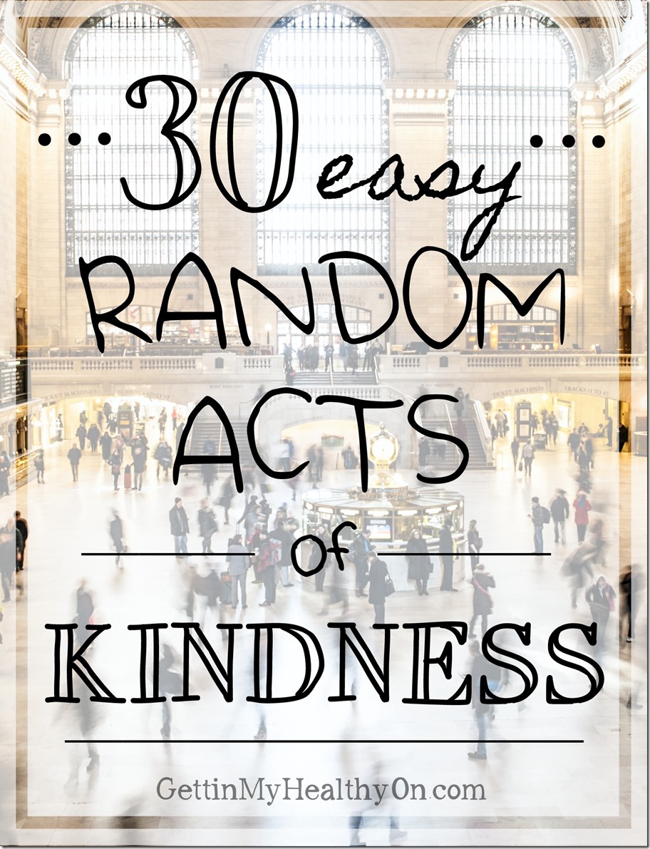 Easy Random Acts of Kindness