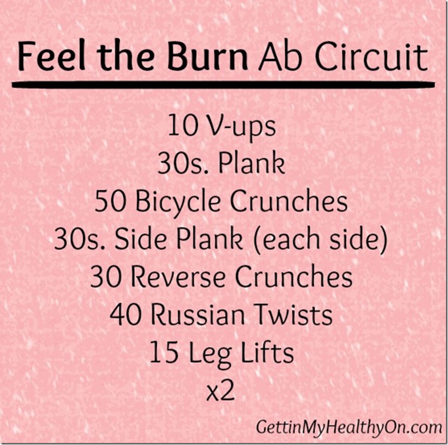 Feel the Burn Ab Circuit