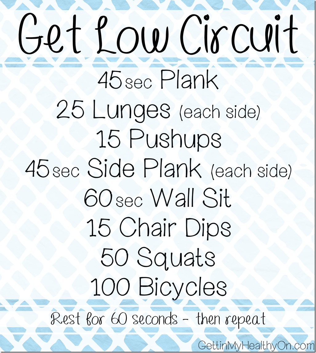 Get Low Circuit Workout