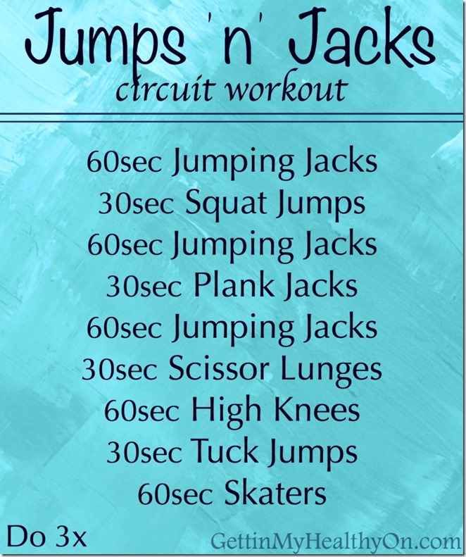 Jump n Jacks Circuit Workout