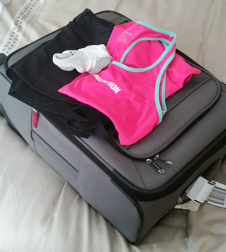 Bring a Set of Workout Clothes to Set Yourself Up for Workout Success over the Holidays when Traveling