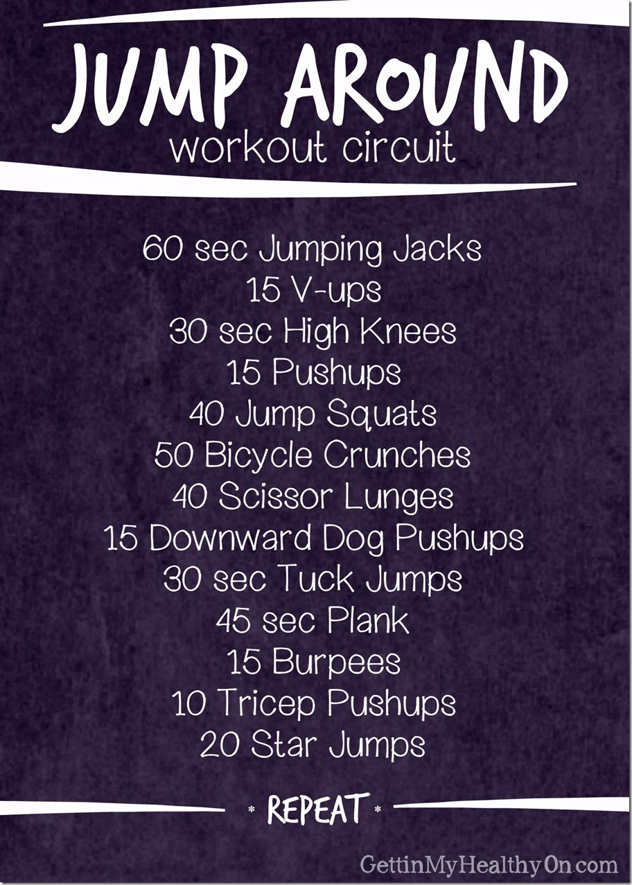 Jump Around Full Body Workout Circuit