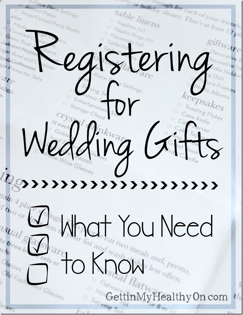 Wedding Registry Tips