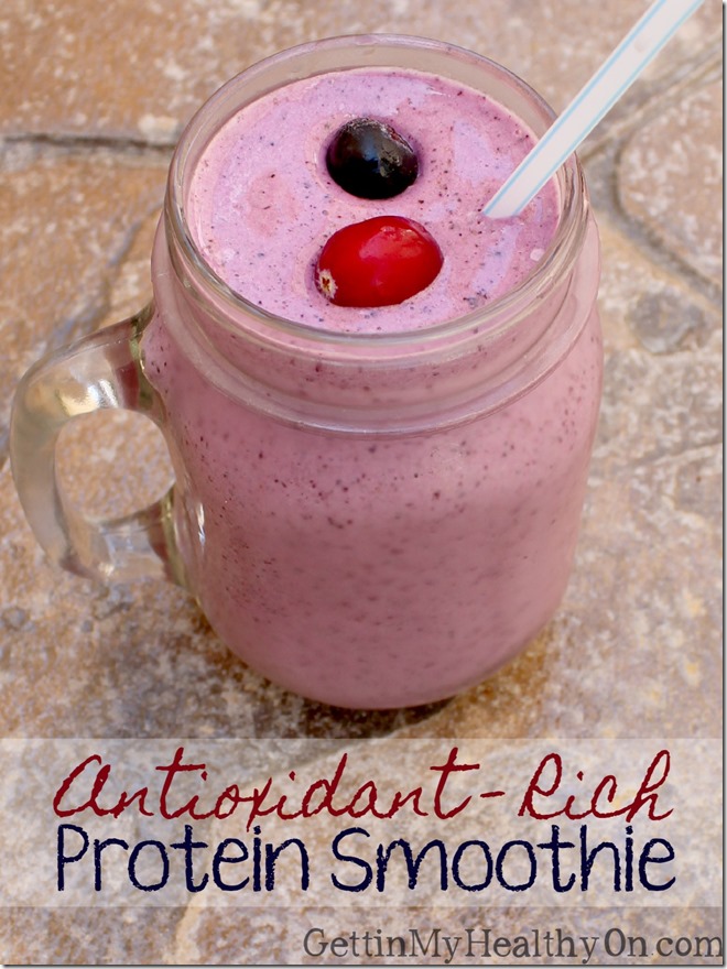 Antioxidant Rich Protein Smoothie