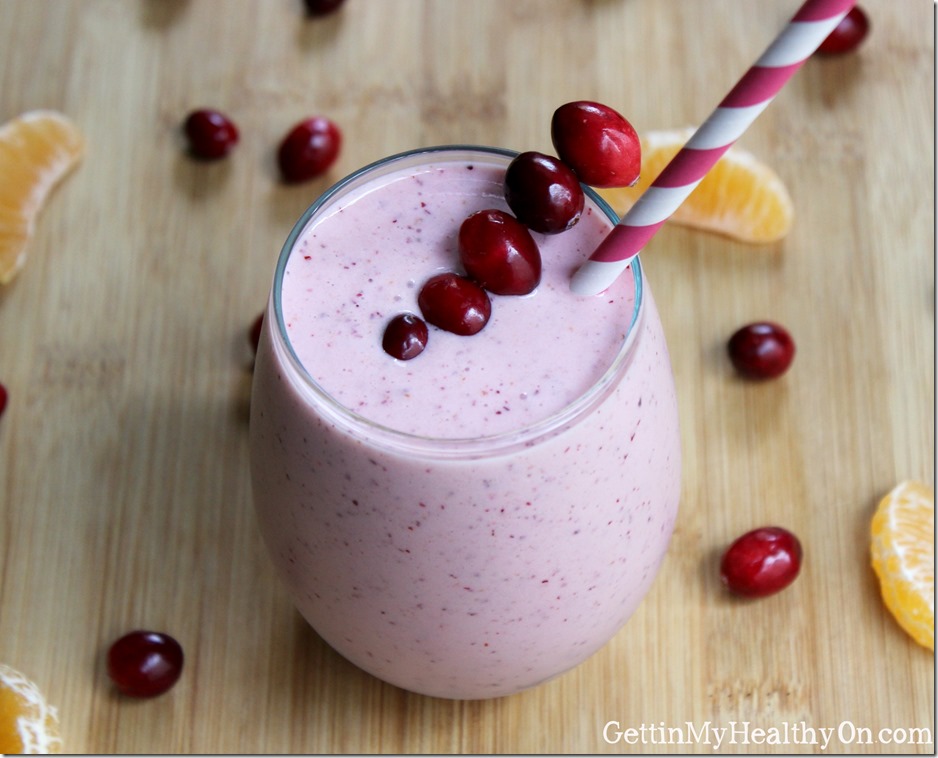 Cranberry Orange Smoothie 0546