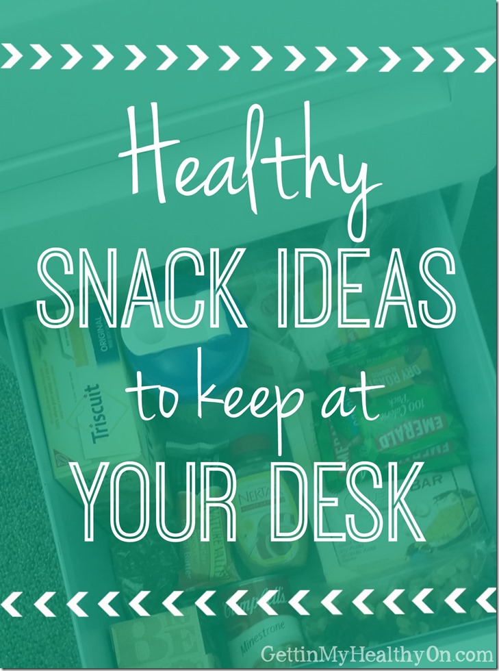 Healthy Snack Ideas to Keep at Your Desk