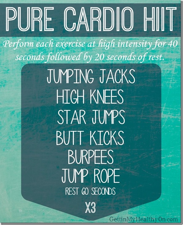 Pure Cardio HIIT